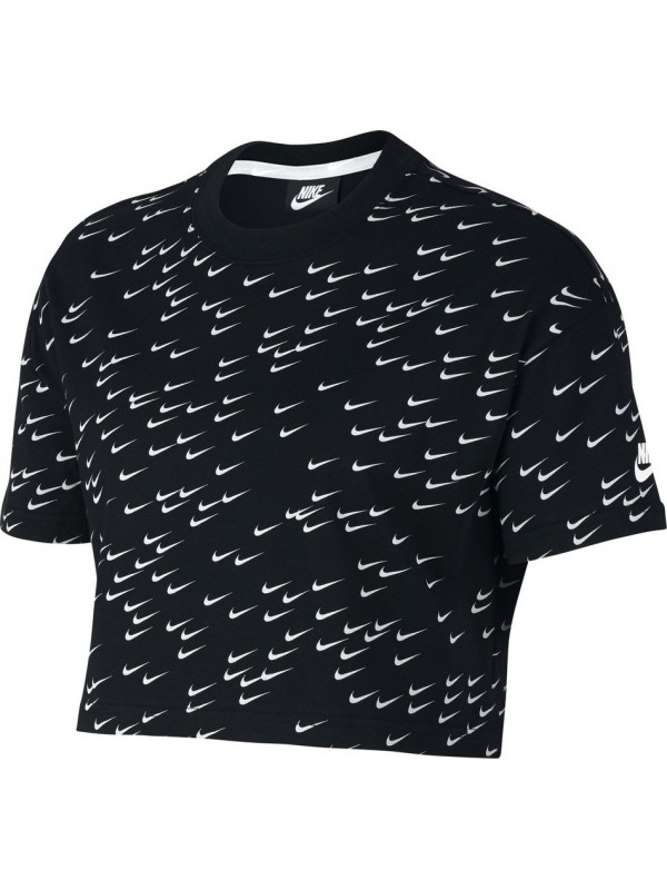 Nike W NSW Essential Top Short sleeve Crop Swoosh AR6344-010