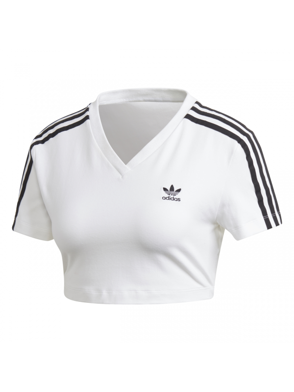 Short sleeve t-shirt Adidas CROPPED TEE DV2620