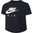 Nike G NSW TEE NIKE AIR CROP BQ8483-010