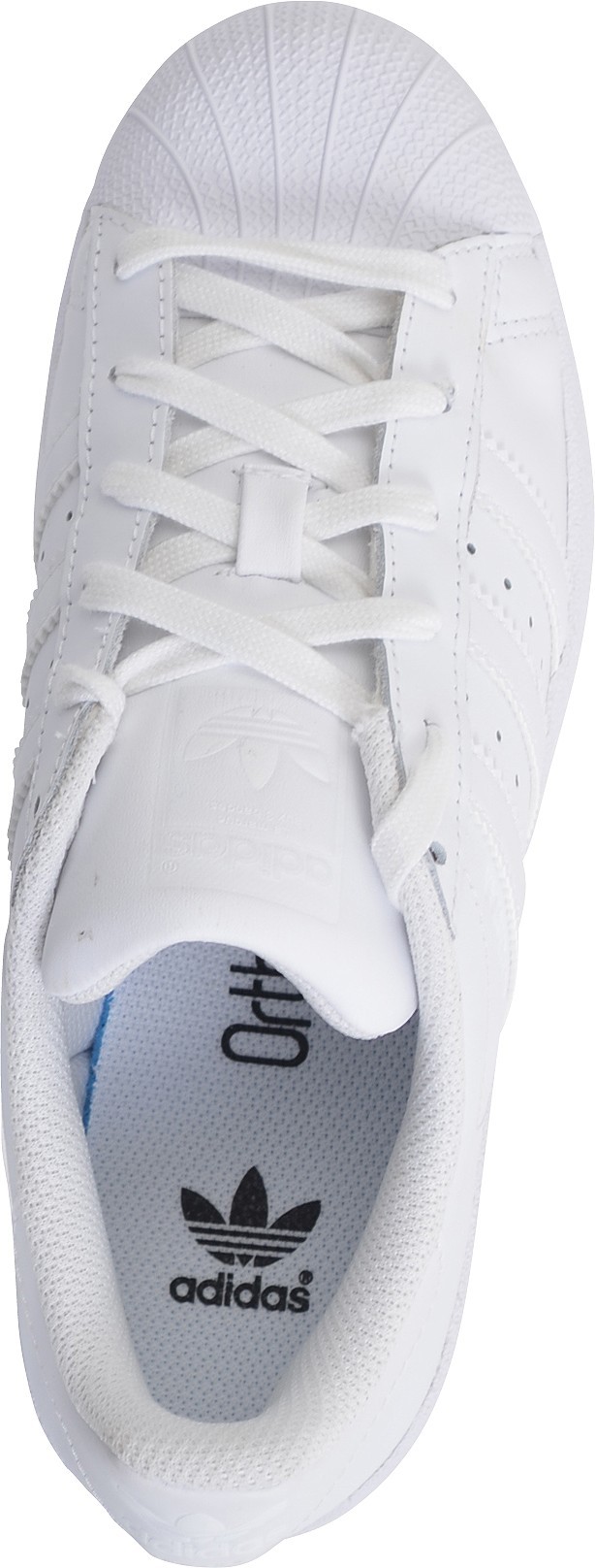 Adidas Unisex Superstar Foundation Sneakers in White & Blue